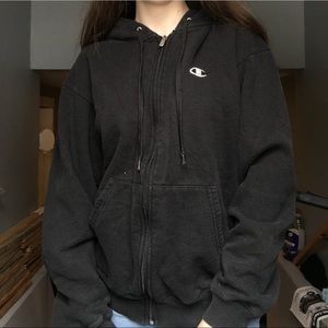 CHAMPION black hoodie